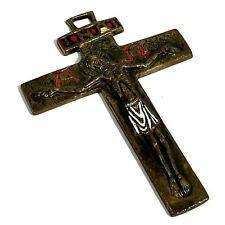 Croix crucifix bronze d'occasion  Nantes-