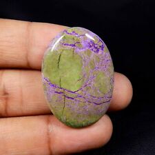 Used, Natural Purple Stichtite Gemstone Oval Shape Loose Cabochon 33 Cts SC-43 for sale  Shipping to South Africa