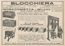 Z1891 blocchiera rosacometta usato  Villafranca Piemonte