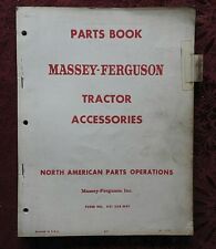 1967 Massey Ferguson Mf 135 150 165 175 180 Tracteur Accessoires Parts Catalogue, occasion d'occasion  Expédié en France