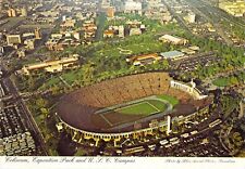1977 CA USC vs UCLA Juego de Fútbol @ LA Coliseum Exp Park Como Nuevo 4x6 Postal CT35 segunda mano  Embacar hacia Argentina