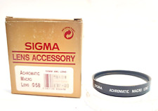 Sigma 58mm achromatic for sale  COLWYN BAY