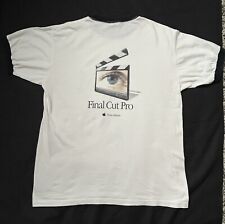 Vintage Apple Mac Final Cut Pro T-Shirt - Anvil Tag - Size Large for sale  Shipping to South Africa