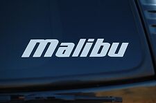 Malibu Boats Sticker Vinyl Decal Car Boat Exterior Choose Size & Color (V375) for sale  Shipping to South Africa