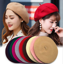 Plain beret warm for sale  MANCHESTER