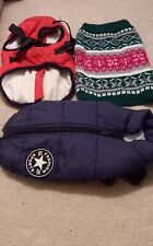 Dog coats small for sale  WOLVERHAMPTON