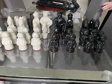 Porcelain complete chess for sale  UCKFIELD