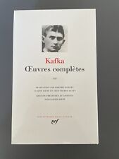 Pléiade kafka vol.3 d'occasion  Paris XI