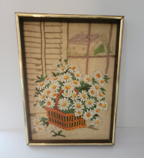 Vintage framed basket for sale  Pearl River
