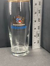 Bayerische Staatsbrauerei 0.3 L Weihenstephan German Beer Glass Optic Panels for sale  Shipping to South Africa