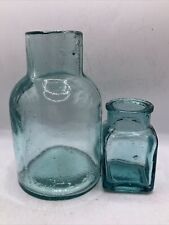 Old aqua glass for sale  Shipping to Ireland