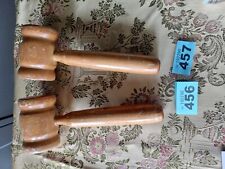Vintage wooden gavel for sale  NORTHAMPTON