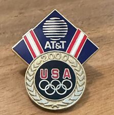 Vintage USA AT&T NOC przypinka olimpijska na sprzedaż  Wysyłka do Poland
