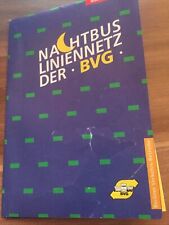 Nachtbus liniennetz bvg gebraucht kaufen  Berlin