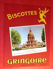Buvard biscottes gringoire. d'occasion  Neaufles-Saint-Martin