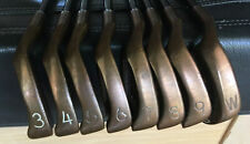 Used, Left Handed PING Beryllium Copper ISI Iron Set. 3-PW. ORANGE Dot. Graphite Shaft for sale  Shipping to Canada