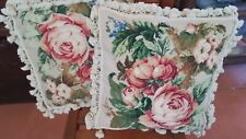 Vintage pair needlepoint for sale  Cody