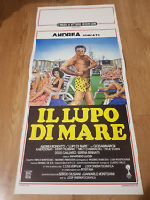 IL LUPO DI MARE pôster original italiano PEQUENO 1987 Maurizio Lucidi Andrea Roncat comprar usado  Enviando para Brazil