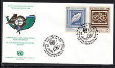 UNO Wien 40Jahre UN Posrverwaltung FDC, Wien 24.10.91 comprar usado  Enviando para Brazil