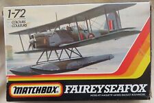 Fairey seafox matchbox for sale  CHATHAM