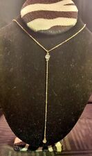 Gold tone necklace for sale  Layton