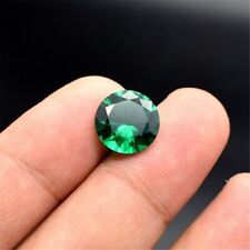 Emerald round faceted for sale  Shipping to Ireland