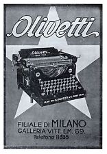Pubblicita 1922 olivetti usato  Biella