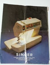 Catalogo singer vintage usato  Teano