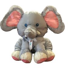 Juguete de peluche 1993 de colección Fisher Price Puffalump gris elefante de peluche segunda mano  Embacar hacia Mexico