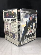 NHL 2002 PlayStation 2 PS2 Complete In Box CIB See Pics Outside Box Damaged for sale  Shipping to South Africa