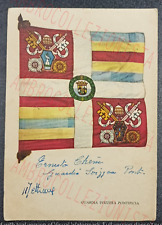 Cartolina bandiera guardia usato  Cuneo
