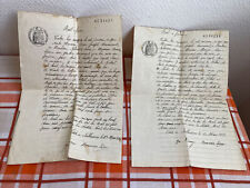 Ancien document bail d'occasion  Aix-les-Bains