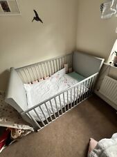 Grey sleigh cot for sale  RUSHDEN