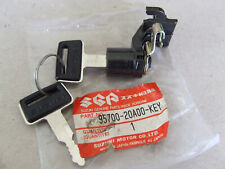 Suzuki  RG250 RG 250 Gamma Seat Lock 95700-20841 95700-20A00-KEY NEW NOS, used for sale  Shipping to South Africa