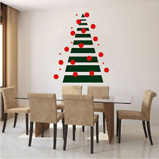 Árvore moderno Decalque De Parede Janela Natal Adesivos Decorações De Natal, h32 comprar usado  Enviando para Brazil