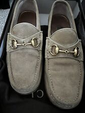 mens suede gucci loafers for sale  LOUGHTON