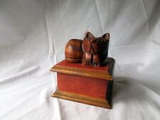 Vintage wooden cat for sale  STIRLING