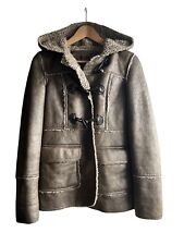 Faux sheepskin coat for sale  LEICESTER