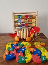 Wooden toys bundle for sale  COLCHESTER