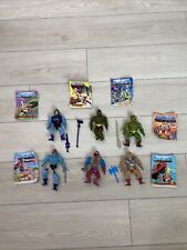 Lote Vintage de 6 Figuras de Ação e Quadrinhos Motu He-Man Masters of the Universe comprar usado  Enviando para Brazil