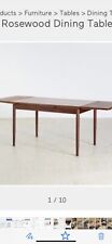 Dining table rosewood for sale  CHELTENHAM