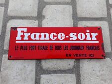 Ancienne plaque emaillée d'occasion  Toulon