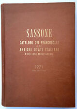 catalogo sassone antichi stati usato  Italia