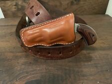 NAA 22 Mag Brn Leather Holster 1 5/8 in Barrel Form Fitted With Belt/Pocket Clip for sale  Shipping to South Africa