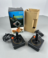 Controladores de joystick Atari um par CX40-04 completos na caixa com inserção 1979 comprar usado  Enviando para Brazil