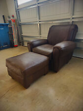 Plush leather chair for sale  Hickory