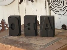 Abc wood type for sale  Shipping to Ireland