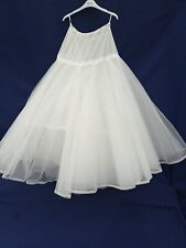 Used, Jupon Ivory Wedding Dress Brides Petticoat Underskirt 4 Layers 1 X Hooped  Sz L for sale  Shipping to South Africa