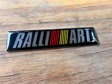 Emblema traseiro genuíno Mitsubishi RALLIART 60mm x 14mm comprar usado  Enviando para Brazil
