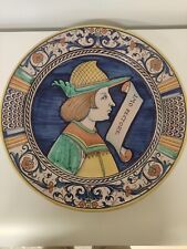 Piatto ceramica maiolica usato  Deruta